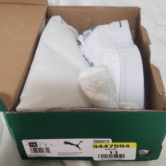 Child Puma Cali Court Match Shoes - Picture 2 of 5